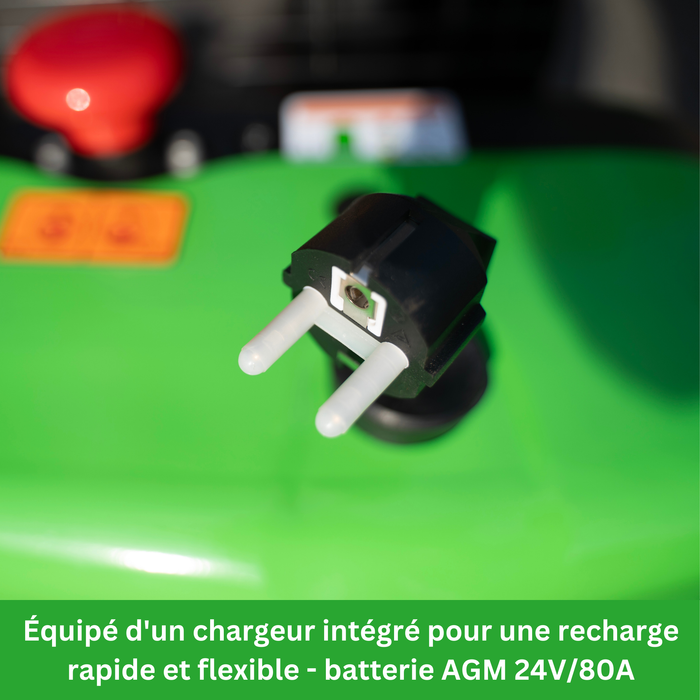 Gerbeur électrique EST124 avec chargeur intégré